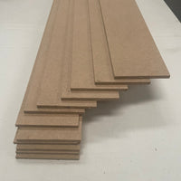 MDF Wall Panel Strips 9mm Thick x 2440mm long