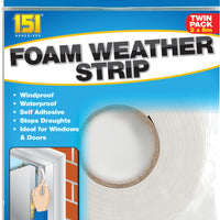 151 Foam Weather Strips 2 x 5m