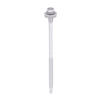 Metal Construction Composite Panel Screws - Hex - EPDM Washer - Self-Drilling - Exterior - Silver Organic
