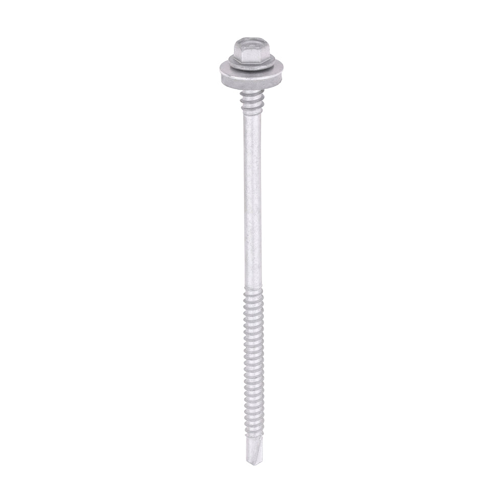 Metal Construction Composite Panel Screws - Hex - EPDM Washer - Self-Drilling - Exterior - Silver Organic