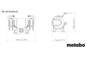 Metabo DS 125 M Bench Grinder