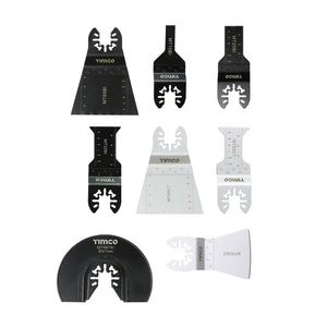 Multi-Tool Blade Sets - 8 Piece Set Mixed
