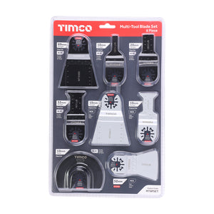 Multi-Tool Blade Sets - 8 Piece Set Mixed