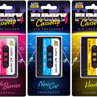 Auto extras funky cassette air freshener