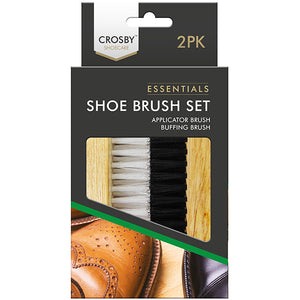 Crosby Shoe Brush Set 2 Piece