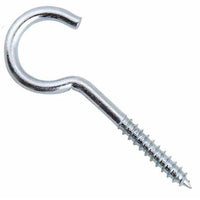 Steel Screw Hook 5 x 80mm