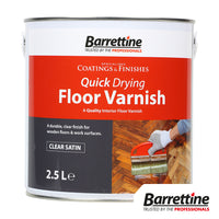 Barrettine Quick Drying Floor Varnish 2.5 Litre