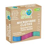 GO Green Microfibre Cloths 3 Pack