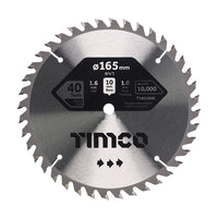 165mm Hand-Held Cordless Circular Saw Blades 10mm Bore
