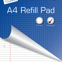 A4 Refill Pad 100 Sheets Feint Ruled