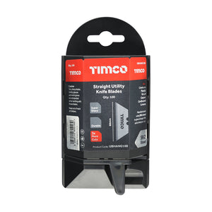 Timco 100 Pack Utility Blades