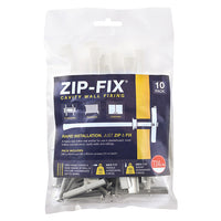 Zip-Fix Cavity Wall Fixings - Zinc M6
