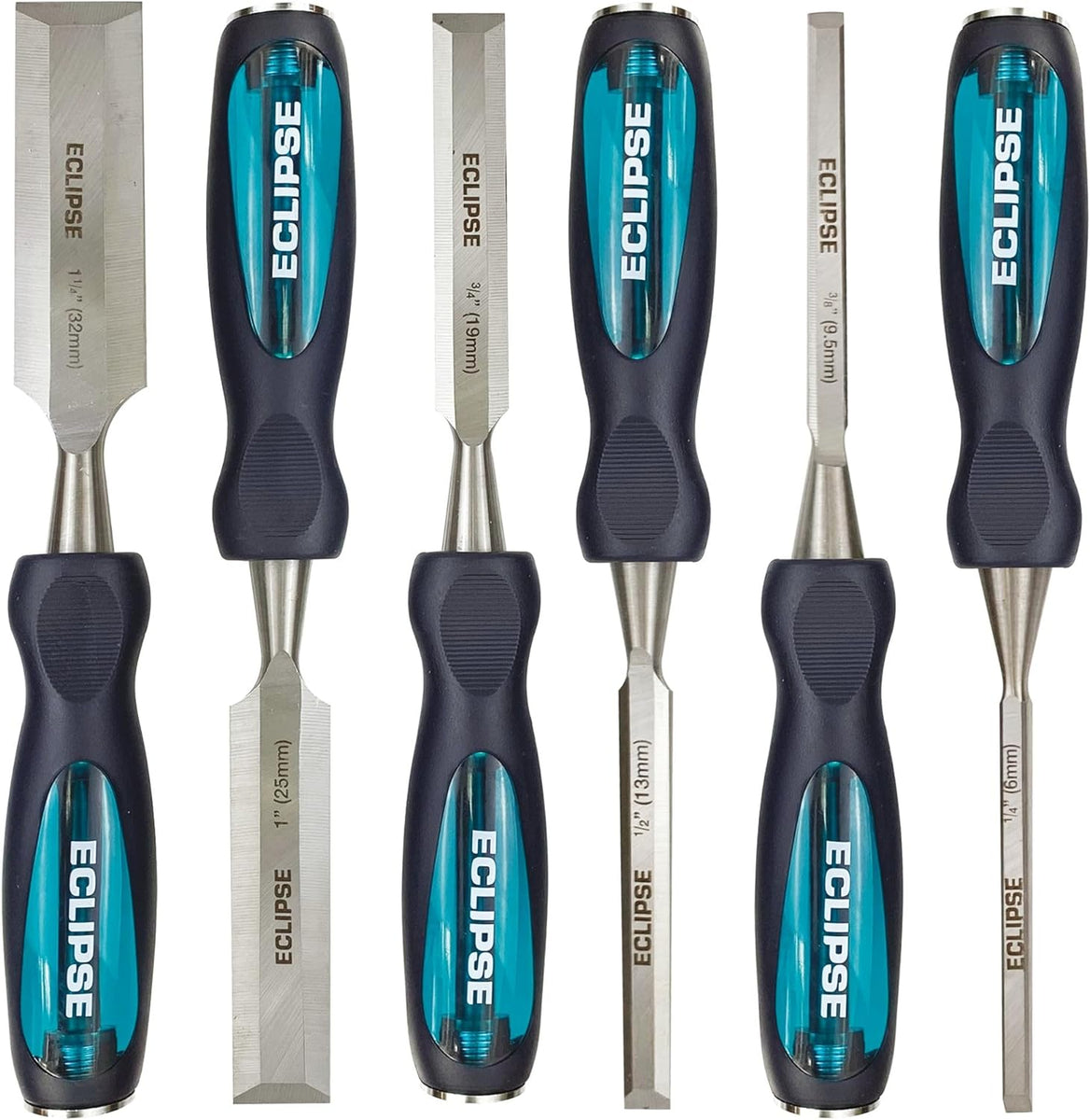High Impact Through Tang 6pc Wood Chisel set | Red Squirrel Trade & DIY