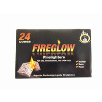 fireglow firelighters 24 cubes