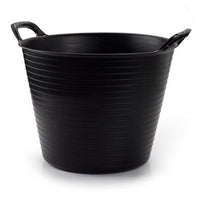 25L Flexible Tub Black