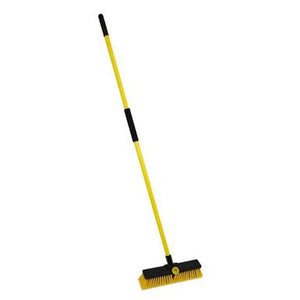 Bulldozer Heavy Duty PVC Broom with Metal Handle 14" (355mm)