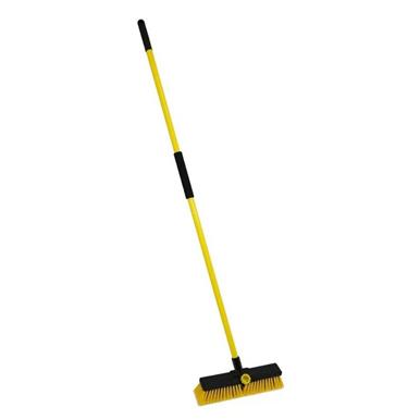 Bulldozer Heavy Duty PVC Broom with Metal Handle 14