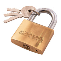 Amtech Solid Brass Padlock
