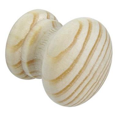 Securit Pine Cupboard Knobs Pk 2