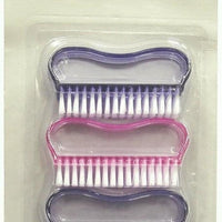 3pk Plastic Nail Brushes