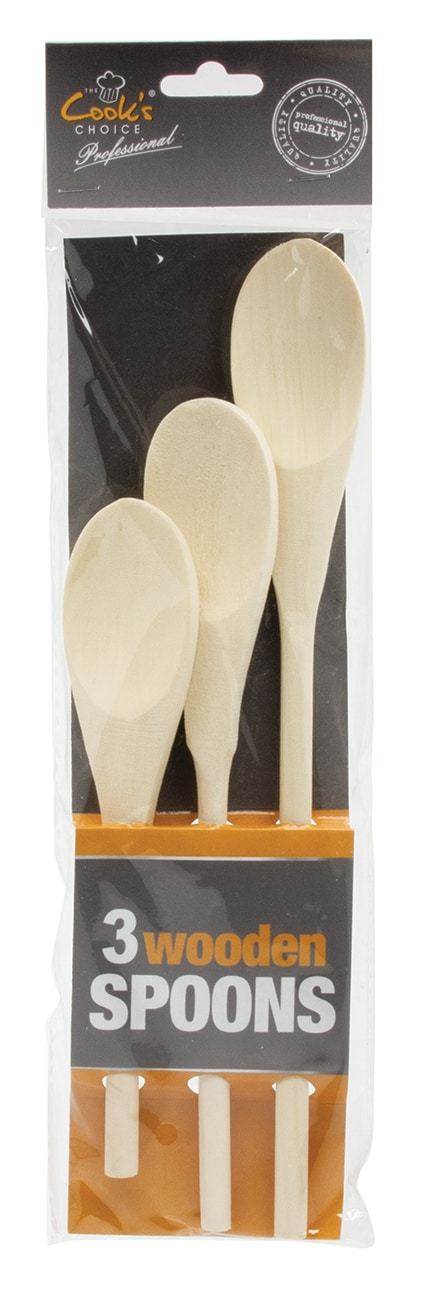 3pk Wooden Spoons