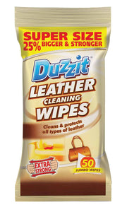 Leather Cleaning Wipes 50Pk Super Size