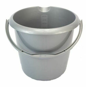 Deluxe Kitchen Bucket 13ltr Silver