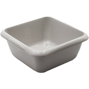 Square Washing Up Bowl Taupe 7L