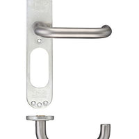 Handle 19mm Tubular Return to Door Lever on Inner Plate"