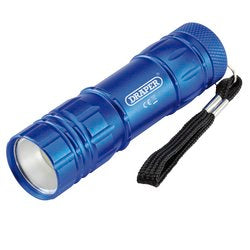 LED Aluminium Hand Torch ( 3 x AAA battery)