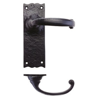 Black Lever Latch Handle