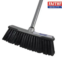 Soft Broom (Brush) with Screw On Handle 300mm (12in)