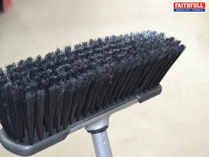 Soft Broom (Brush) with Screw On Handle 300mm (12in)