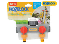 Hozelock 2-Way Tap Connector 1/2 - 1in BSP
