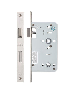 Bathroom Lock DIN 78mm C/C 60mm Backset