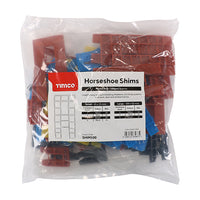 Assorted Horseshoe Shims PK 100
