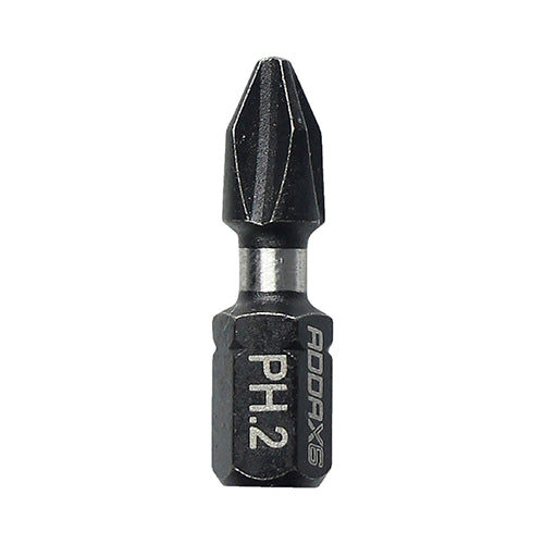 PH 2 x 25mm Phillips Impact Driver Bits 10 Pack
