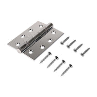Butt Hinges Twin Ball Bearing PAIR 102 x 76mm (4in)